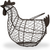 TAG Farmhouse Chicken Wire Basket, Antique Finish (G14928)