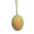 One Hundred 80 Degrees Flocked Pastel Egg Ornament, Yellow