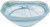 Badash Alabaster Square Glass 6" Bowls, Aqua Blue, Set of 2