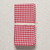 Now Designs Second Spin Napkins, Red Gingham - Set of 4 (1046014)