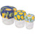 Now Designs Lemons Mini Bowl Covers, Set of 3 (2116009)