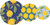 Now Designs Lemons Mini Bowl Covers, Set of 3 (2116009)