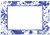 Caspari Place Cards, Delft Blue - 2 Packs (92901P)