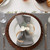 Design Imports Napkin, Honeybee Gingham - Set of 4 (753413)