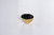 Pampa Bay Eclipse Snack Bowl, Gold/Black (ECL2601BG)