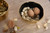 Pampa Bay Eclipse Snack Bowl, Gold/Black (ECL2601BG)