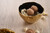 Pampa Bay Eclipse Snack Bowl, Gold/Black (ECL2601BG)