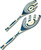 Island Bamboo Salad & Pasta Server Set, Blue Pakka (41323)