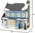 Department 56 Snow Village, The Chester House (6009758)
