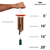 Woodstock Green Jasper Chime
