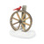 Department 56 Village Accessories Cardinal Christmas Wagon Wheel (6009796)