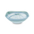 Badash Alabaster Square Glass Bowl, Aqua Blue - 10" (P222)