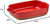 TAG Rectangular Baker, Red (G14260)