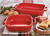 TAG Rectangular Baker, Red (G14260)
