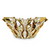Gage Ribbon Dish, 24kt Gold (SC497GOLD)