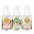 Michel Design Works Mini Foaming Hand Soap Set: Christmas Bouquet, White Spruce, and Joy to the World