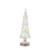 Raz Imports 10.5" White Iridescent Glass Tree, Medium (4222911MD)
