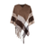 Ganz Festival Fall Poncho - Brown (ER65398A)