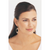 Ganz Wooden Bead Earrings, Steel (EAR9000-STEEL)