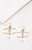 Ganz Abstract Earrings, White (EAR9004-WHITE)