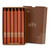 Root Smooth Arista Candles 9", Rust - Box of 12 (8919)