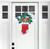 Studio M Door Décor, Christmas Stocking (DD6931)