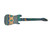 Island Bamboo Guitar Spatula, Peacock Pakka (41502)