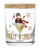 Midwest CBK Snowman Happy Hour Low Ball Glass - let's get HOLLY-&-JOLLY (MX183786D)