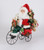Karen Didion Lighted Santa, Biking Through Christmas (SC-60)
