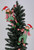 Karen Didion Green Check Posable Elves, Set of 2 (EF002)