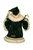Karen Didion Lighted Woodland Emerald Santa (CC16-183)