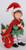 Karen Didion Santa's Helpers Elf with Sack, CC09-12(SACK)