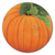 Caspari Round Paper Placemats, Pumpkin (1107PPRND)