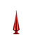 Raz Imports Red Ribbed Mercury Glass Tree - Small (4224636SM)