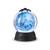Raz Imports 6.25" Swirling Glitter Globe, Halloween Skeleton (4219030)
