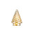 Raz Imports 6" Silver Lighted Tree Figurine - Individual