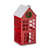 RAZ Imports Red Metal House - 11"
