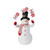 Raz Imports 24" Peppermint Snowman with Ho Ho Ho Sign (4216313B)