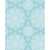 The Gift Wrap Company Jumbo Gift Wrap Roll, Winter's Mandala - White