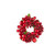 Raz Imports 3.5" Beaded Berry And Crystal Candle Ring (4210100)