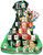 Caspari Advent Calendar, Christmas Lab (ADV253)