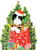 Caspari Advent Calendar, Christmas Cat (ADV283)