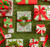 Caspari Gift Wrap,  Songbirds and Holly - White (9816RC)