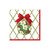 Caspari Paper Beverage Napkins, Ornament & Trellis - 2 Packs (17210C)