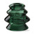 TAG Tree Taper Holder, Glass - Green (G12206)