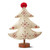 TAG Embroidered Wool Felt Tree, Small - White (G15577)