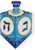 Caspari Paper Linen Die-Cut Luncheon Napkins, Dreidel - 2 Packs (17280LGDC)