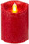 Ganz LED Wax Pillar Candle, Mottled Red - 3x4" (ARG1348)