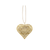 Midwest Ornament, Gold Heart - Swirls (CX177544B)