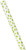 Caspari Spots 30 in. x 8 ft. Wrapping Paper in Green (9011RC)